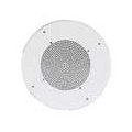 PG8W Speaker (Ceiling Baffle for 8 Inch, Round Steel Grille) - Color: Off-White