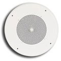 S810 Ceiling Speaker (with Bright White Grill and Volume Control)