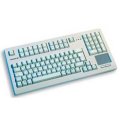 G80-11900 General Purpose Keyboard (Compact, 104-Key IBM-Compatible Keyboard, with Int. TouchPad, PS/2 Interface and 2 Adapters) - Color: Light Grey