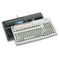 G81-7000 Advanced Performance Keyboard (Compact 104-Key IBM Compatible Keyboard with 43 Programmable Keys, 3-Track MSR, and PS-2 Interface) - Color: Light Gray
