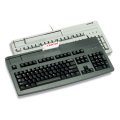 G81-8000 Advanced Performance Keyboard (Full-Size 104-Key IBM Compatible Keyboard with 43 Programmable Keys, 2-Track MSR, Barcode Decoder, and AT Interface) - Color: Beige