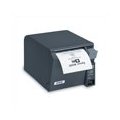 TM-T70 Thermal Receipt Printer (Space-Saving, Serial Interface with PS180 Power Supply) - Color: Dark Gray