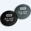 2060 iCLASS Tag with Adhesive Back (HID Logo, MOQ. 100) - Color: Black (Minimum order quantity 100)