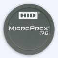 1391 MicroProx Tag (Credential, PROG 125K, Gray, Adhesive) (Minimum order quantity 100)