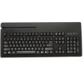 VersaKey POS Keyboard (POS, 2-Track MSR and Keyboard Wedge Interface) - Color: Black