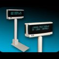 LDX9000 Pole Display (9.5mm, 2-Line x 20-Character Display, RS232, Universal, Gray)