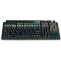 LK8000 Programmable Keyboard (122-Key QWERTY Keyboard Touchpad, 3-Track MSR, USB, Fully PRGRM, Black)