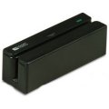 Mini Magnetic Stripe Reader (Tracks 1, 2 and 3, USB, Programmable, Mounting Bracket, LE1000/1017) - Color: Black