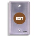 908-MO Mushroom Exit Button (Momentary Red Button with White Exit)
