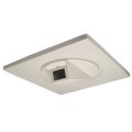 RC200 Ceiling Mount Wedge Housing (Indoor Housing for IP Cameras; Fixed Bracket, Clear, 360 Rotation)