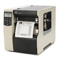 170Xi4 Direct Thermal-Thermal Transfer Bar Code Printer (300 dpi, Serial, Parallel, USB, Internal ZebraNet 10/100 PrintServer, 120VAC Cord-NA, Cutter with Catch Tray, 16MB SDRAM, ZPL II, XML, Clear Media Side Door and Media Hanger)